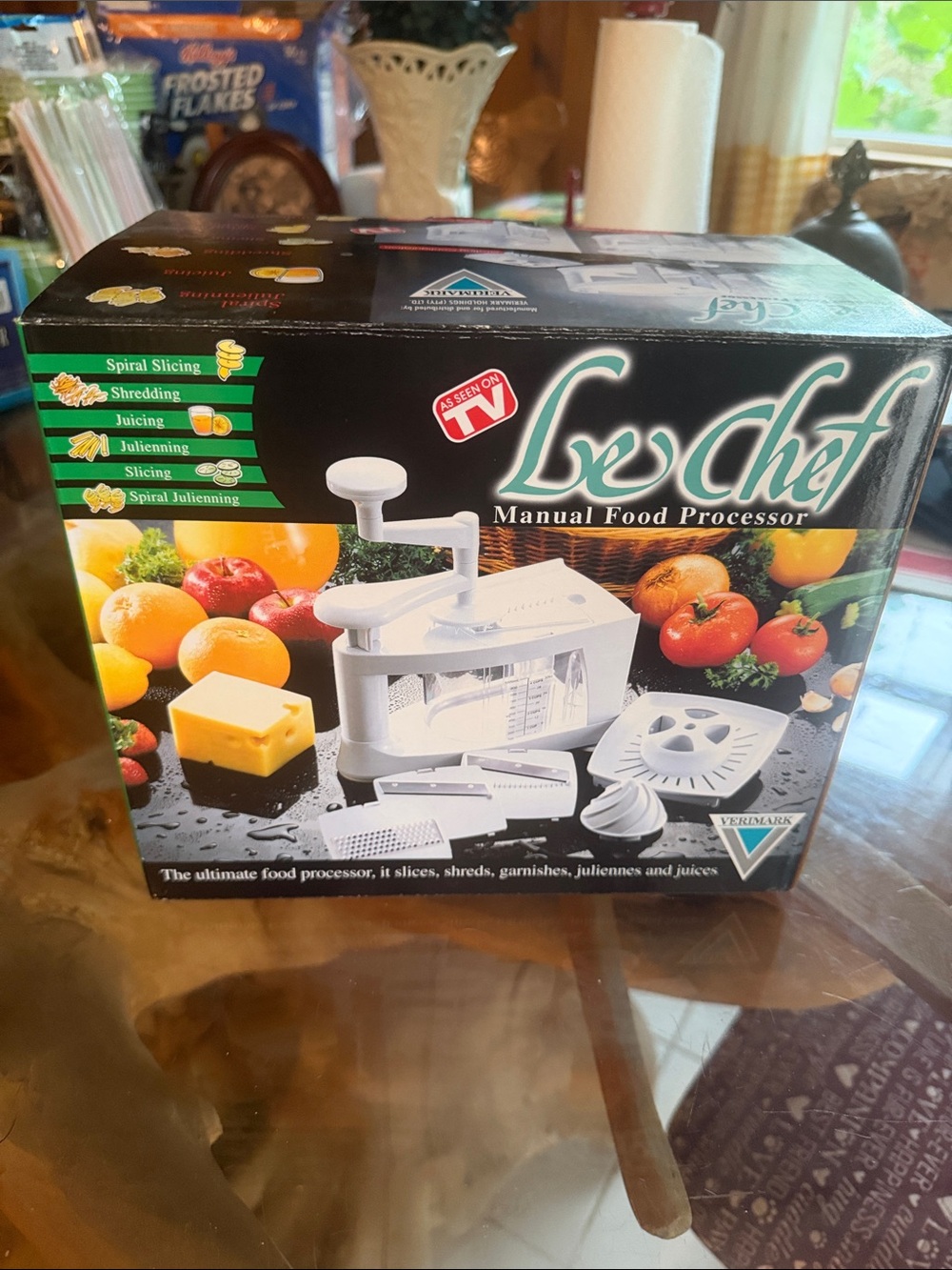 Le Chef Manual Food Processor NEW